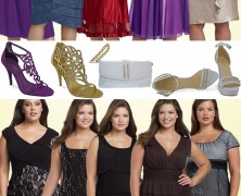 vestidos de festa curtos – para grandes mulheres