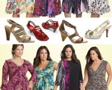 Grandes Mulheres – vestidos curtos e calçados adequados – tamanhos “G”