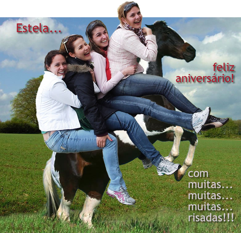 Feliz Aniversário Estela!!!