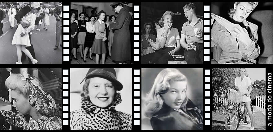 1930 a 1945 moda influenciada pelo cinema