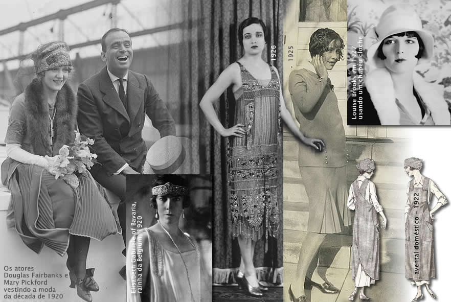 estilo de moda de 1920-1930