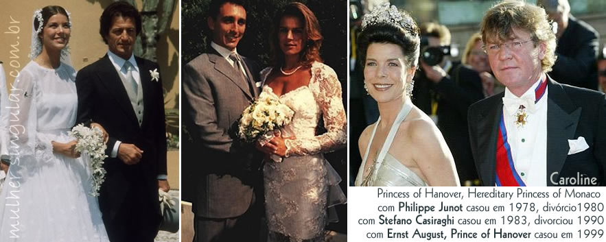 Caroline Hereditary Princess of Monaco - Philippe Junot - Stefano Casiraghi - Ernst August