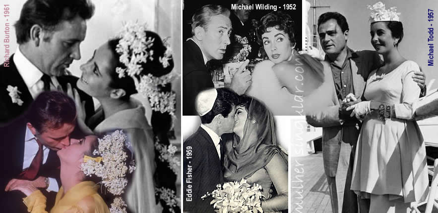 casamentos de Elizabeth Taylor