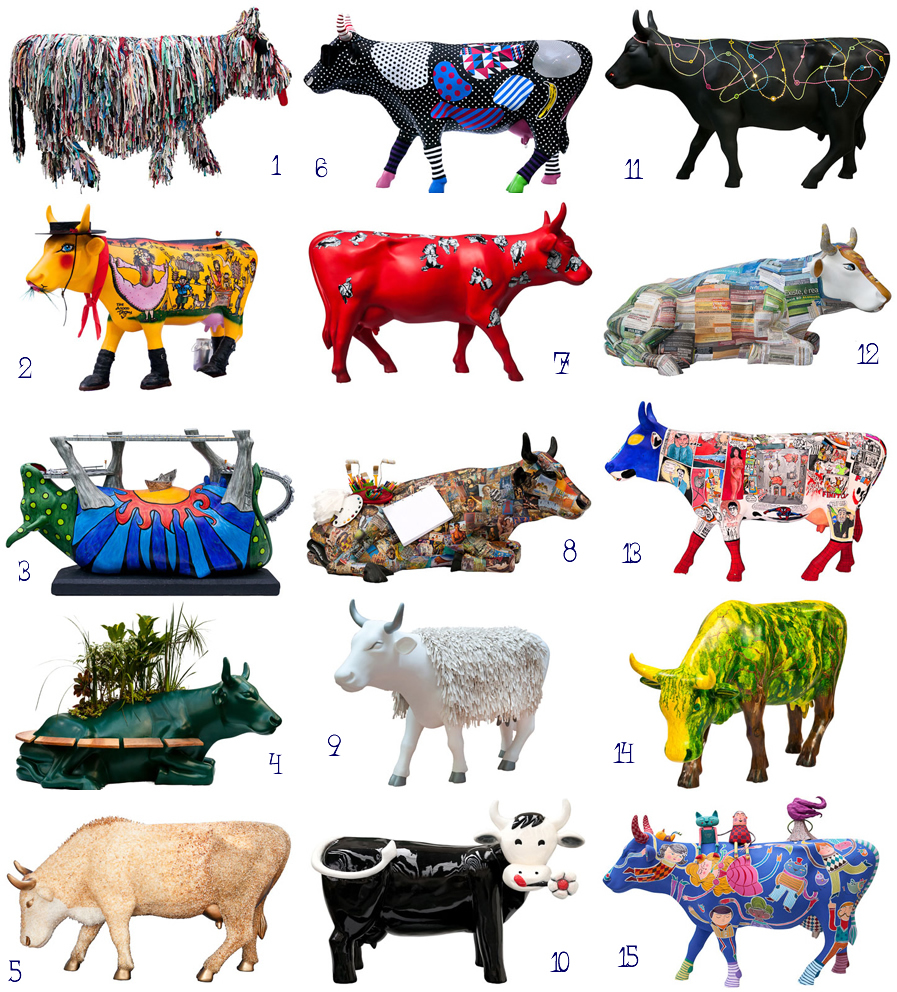 CowParade Porto Alegre 1 a 15