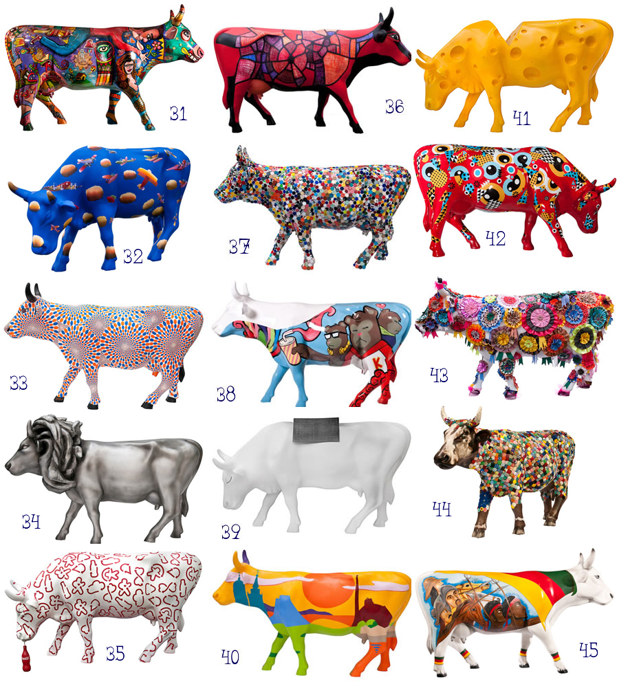 CowParade Porto Alegre 31 a 45