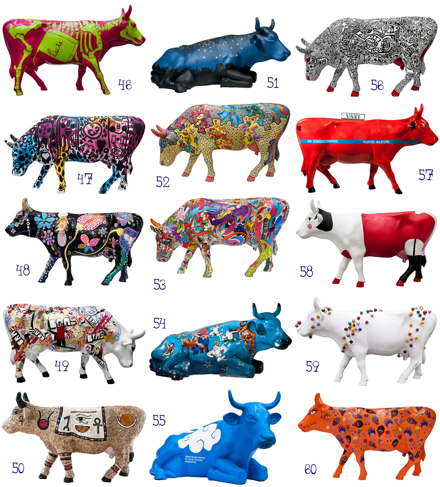 CowParade Porto Alegre 46 a 60