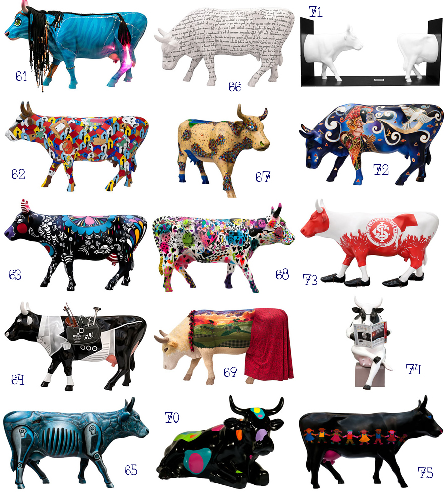 CowParade Porto Alegre 61 a 75