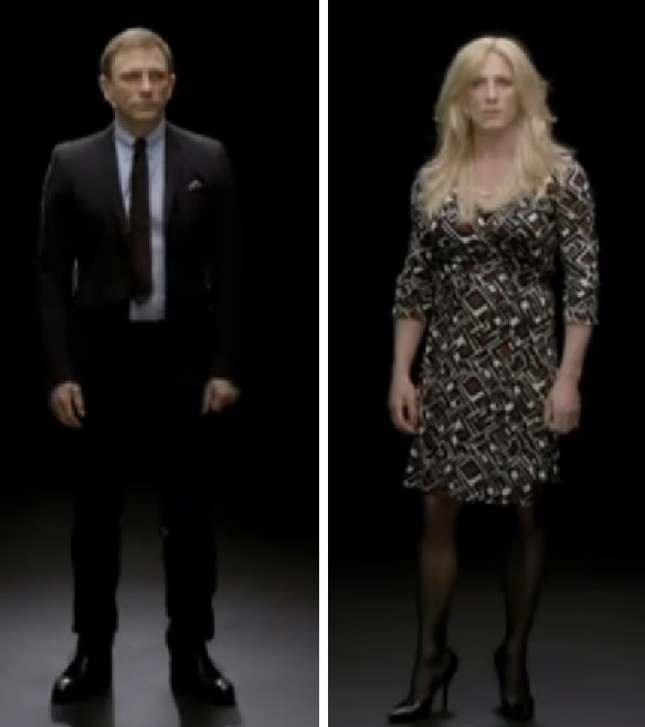 Daniel Craig - agente 007 - JAMES BOND - WOMEN'S DAY 2011