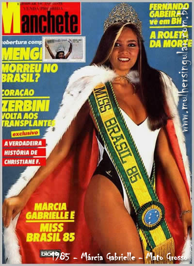 1985 - Márcia Gabrielle (Mato Grosso