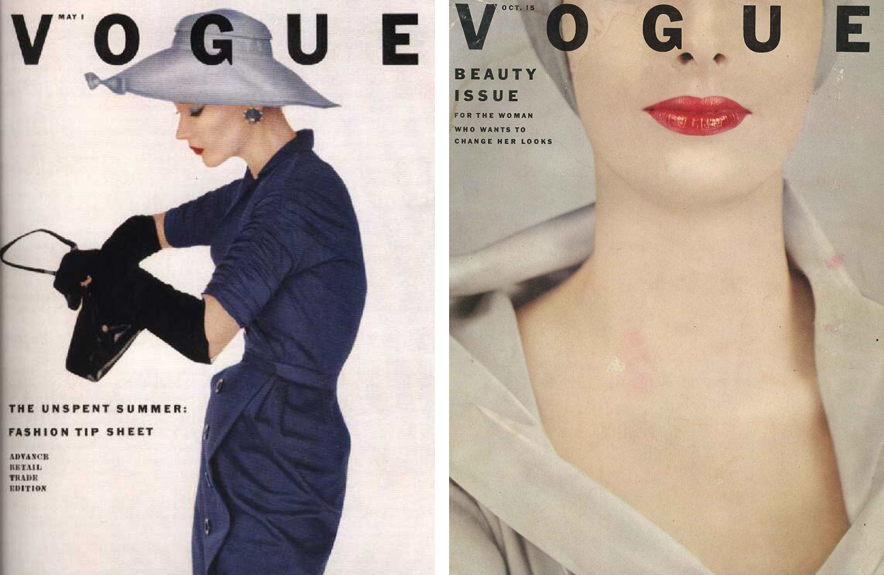 02 vogue vintage oct 1952 -vogue - Mulher Singular - História da Moda